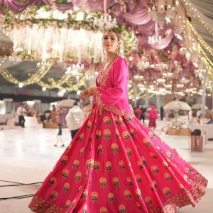 Blush Pink – Festive Designer Dress